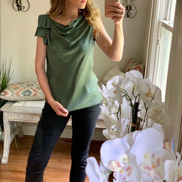 Banana Republic Tops - Banana Republic Draped Cowl neck blouse